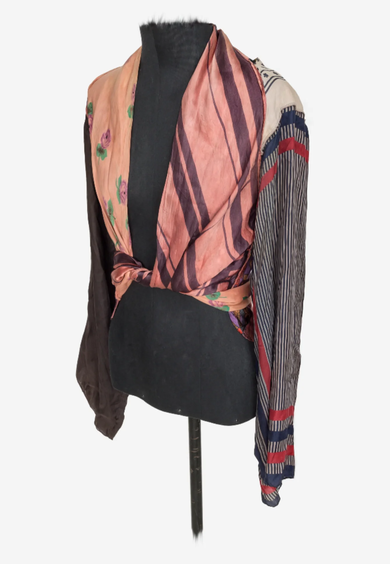 3D scanned scarf top garment